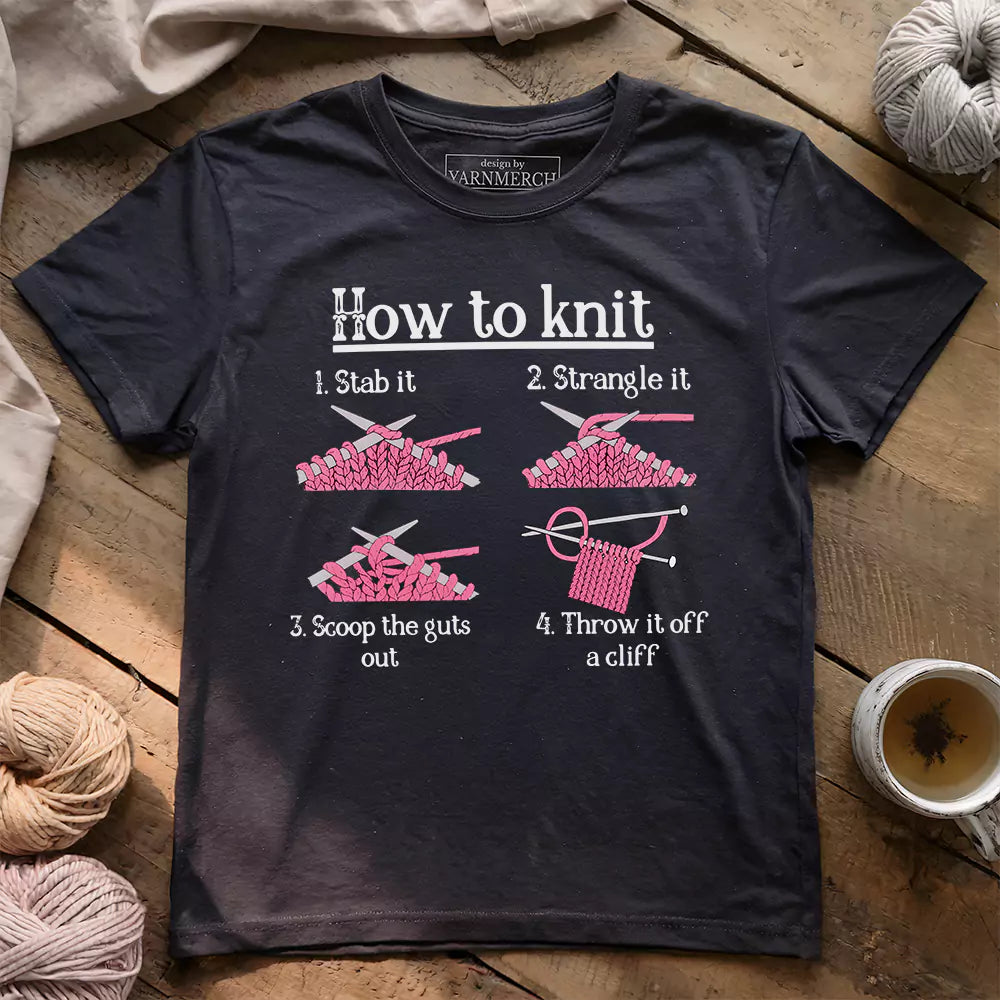 How To Knit T-shirt - Prismatic Fiber Arts
