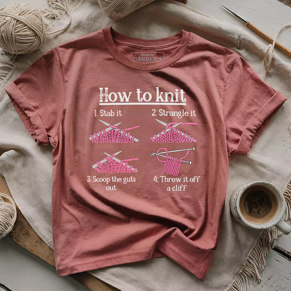 How To Knit T-shirt - Prismatic Fiber Arts