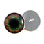 Brown and Green Human Inspired Sew-On Button Glass Eyes - Prismatic Fiber Arts
