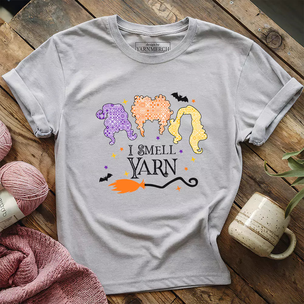 I Smell Yarn T-shirt - Prismatic Fiber Arts