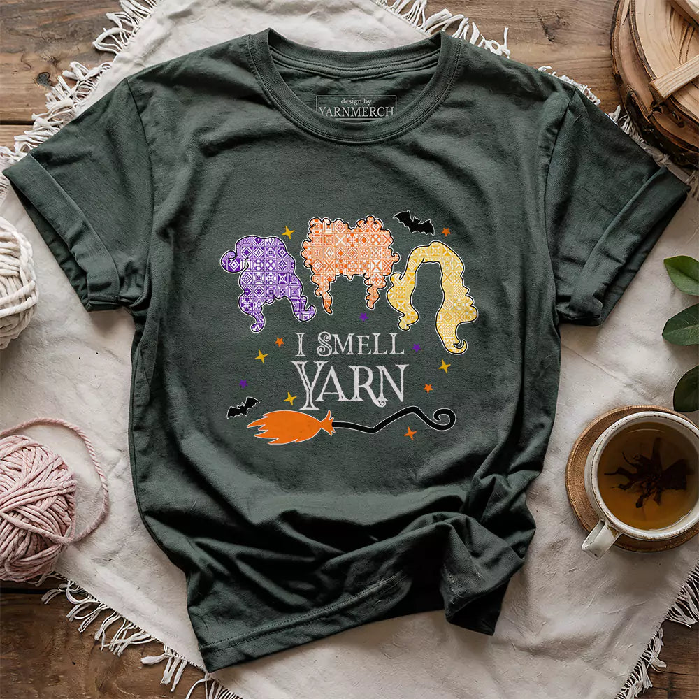 I Smell Yarn T-shirt - Prismatic Fiber Arts