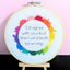 I'd agree with you but... Snarky Rainbow Cross Stitch Kit by Room for Calm - Prismatic Fiber Arts