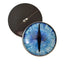 Blue Ice Dragon Sew-On Button Glass Eyes - Prismatic Fiber Arts