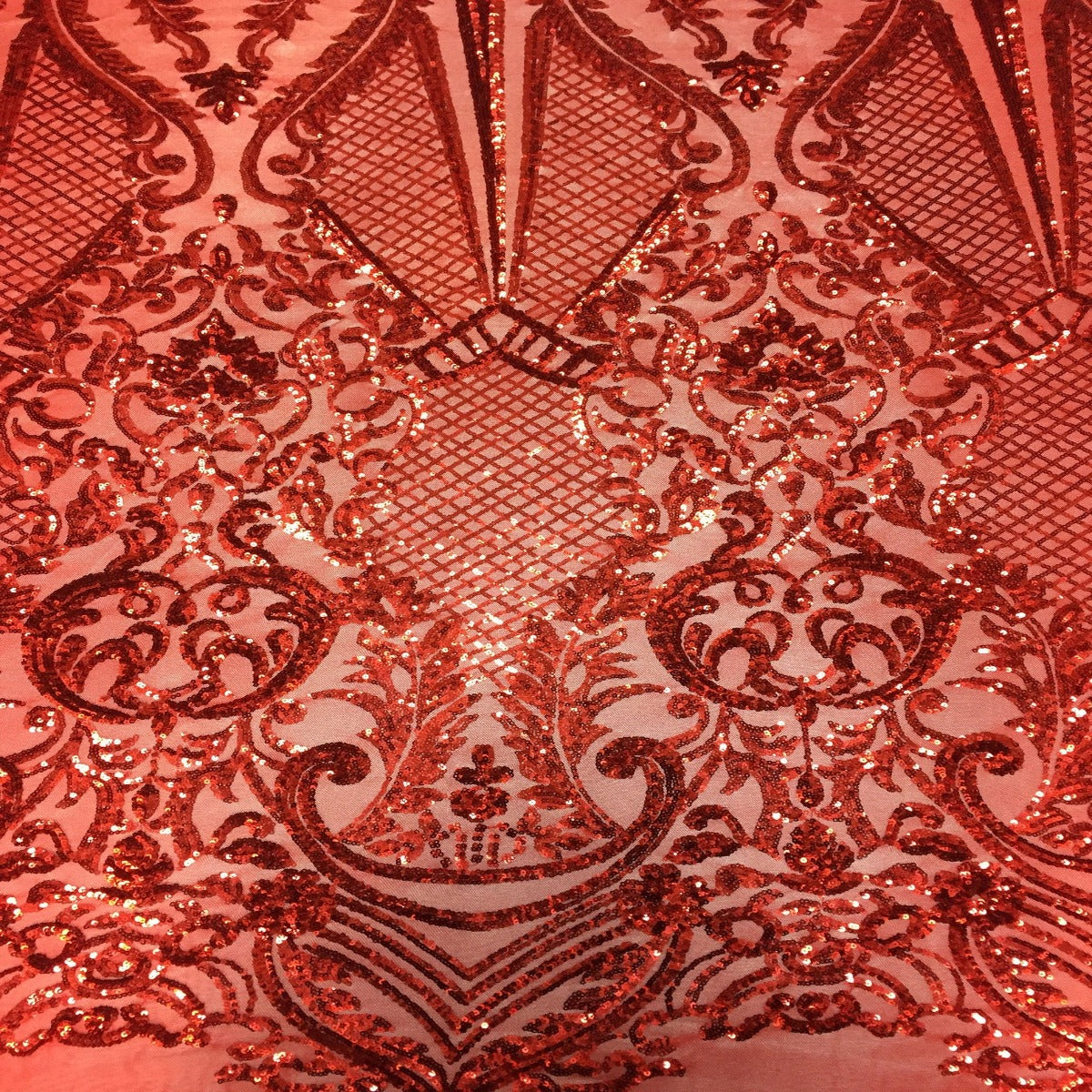 Chantal Deluxe Stretch Sequins Fabric - Prismatic Fiber Arts