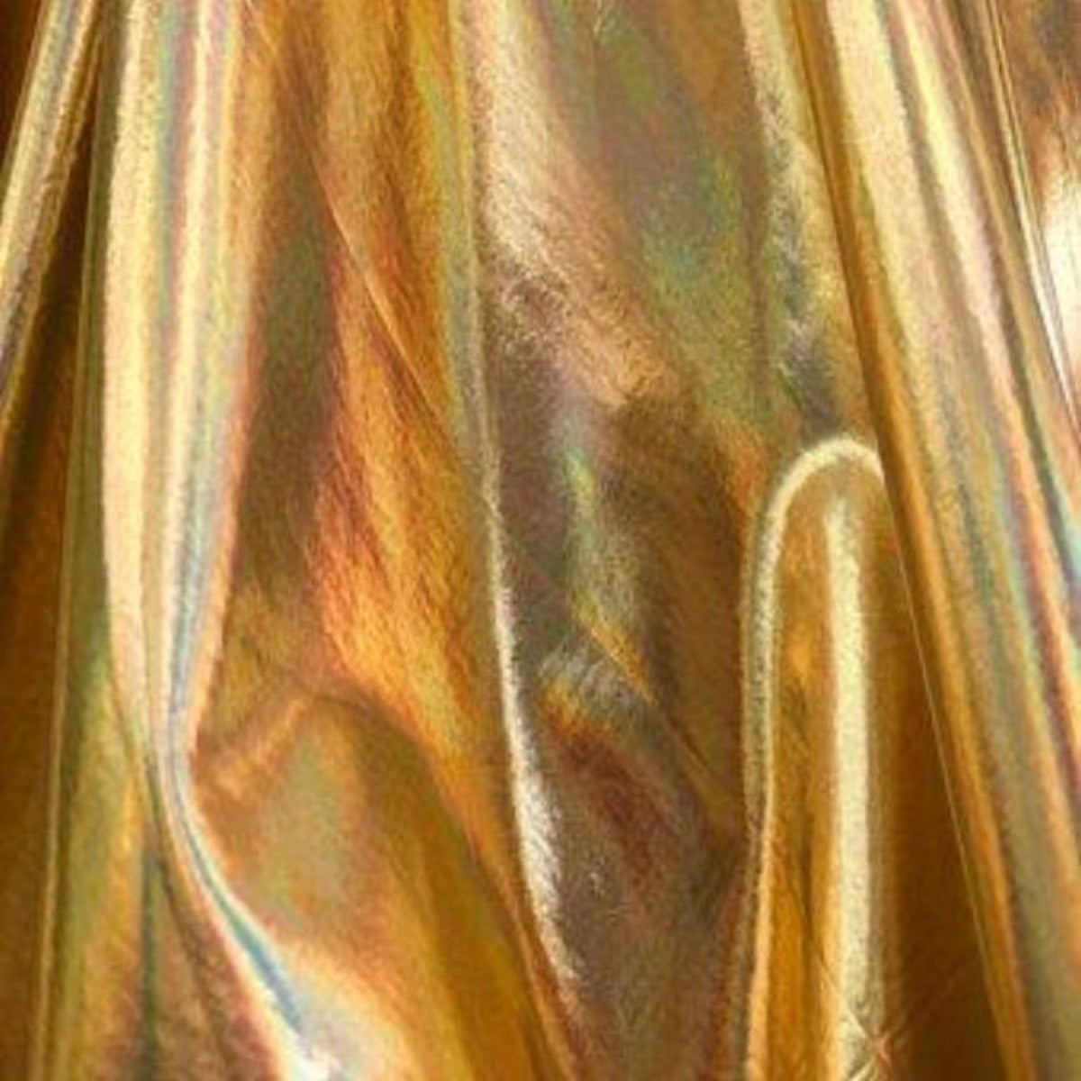 Metallic Iridescent Foil Spandex Fabric - Prismatic Fiber Arts