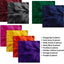 Faux Fur Square Fabric - 8 Pieces - 10" X 10" Inches Shaggy Fur Patches Fabric - Prismatic Fiber Arts