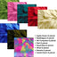 Faux Fur Square Fabric - 8 Pieces - 10" X 10" Inches Shaggy Fur Patches Fabric - Prismatic Fiber Arts