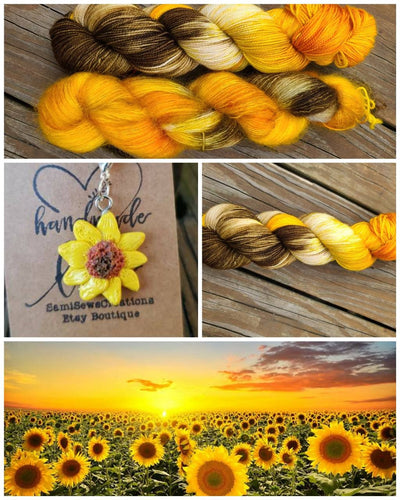 Sunflower Sunset - Prismatic Fiber Arts
