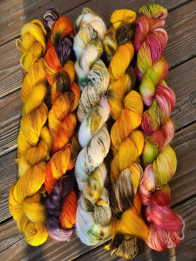 Harvest braids - Prismatic Fiber Arts