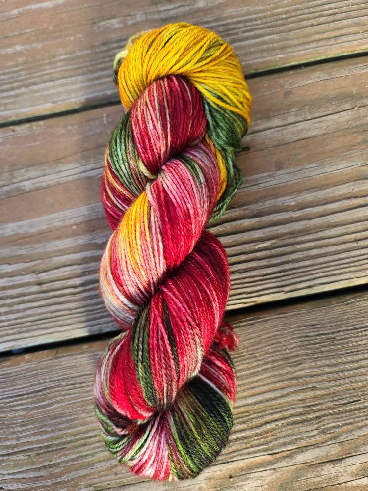 A Peek Under The Tree - Prismatic Fiber Arts