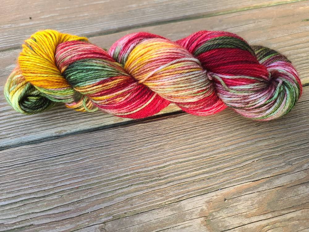 A Peek Under The Tree - Prismatic Fiber Arts