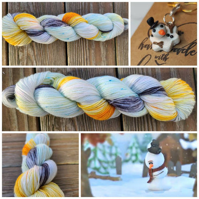 Melted Snowman - Prismatic Fiber Arts