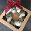 Holiday Yarn Wreath knit gift set - Prismatic Fiber Arts