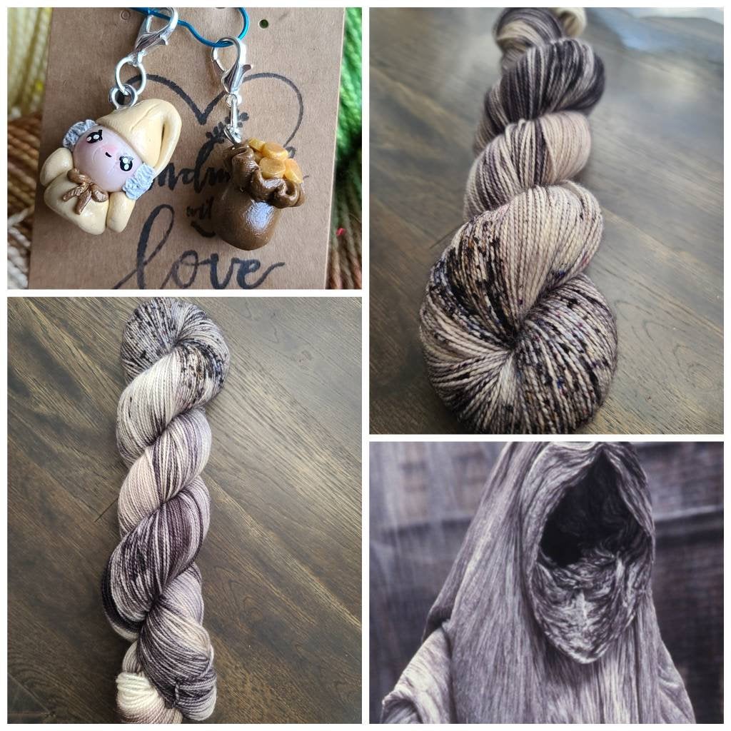 Bah Humbug shawl yarn kit - Prismatic Fiber Arts