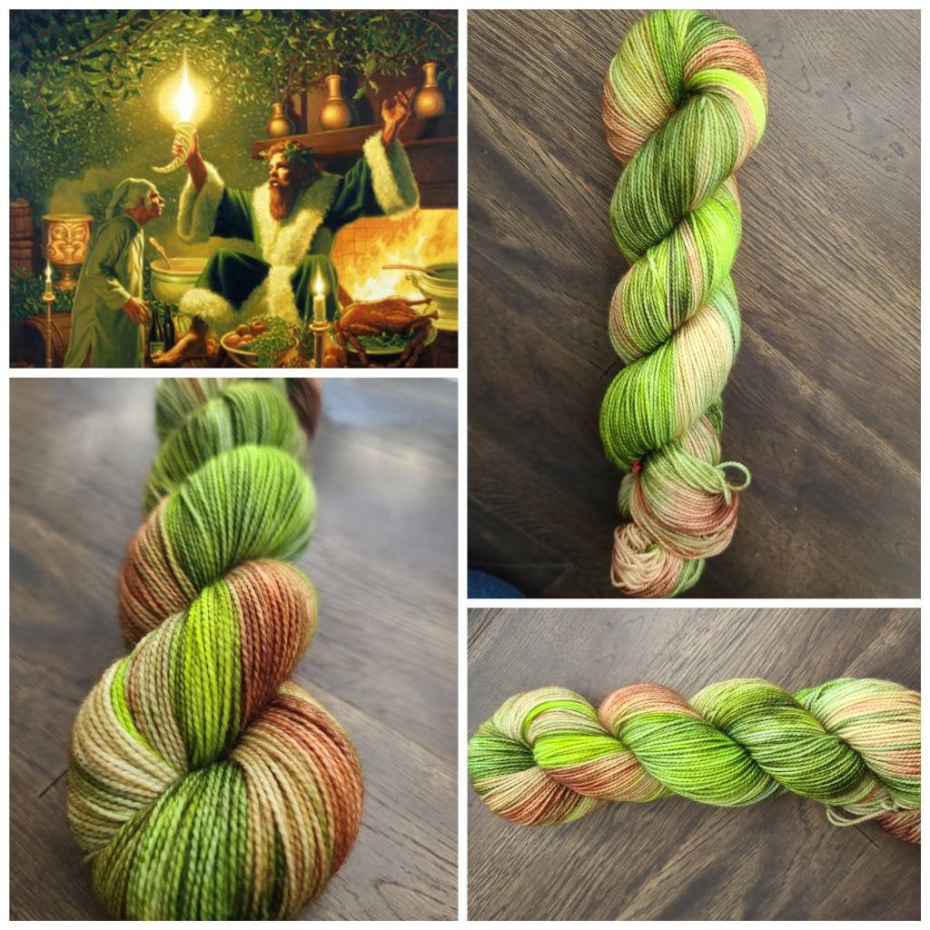 Bah Humbug shawl yarn kit - Prismatic Fiber Arts