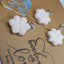 Woolen Winter Hat kits/pom/snowflake charm - Prismatic Fiber Arts