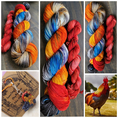 Rooster Sock Sets - Prismatic Fiber Arts