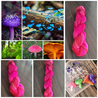 Enchanted Toadstool - Prismatic Fiber Arts