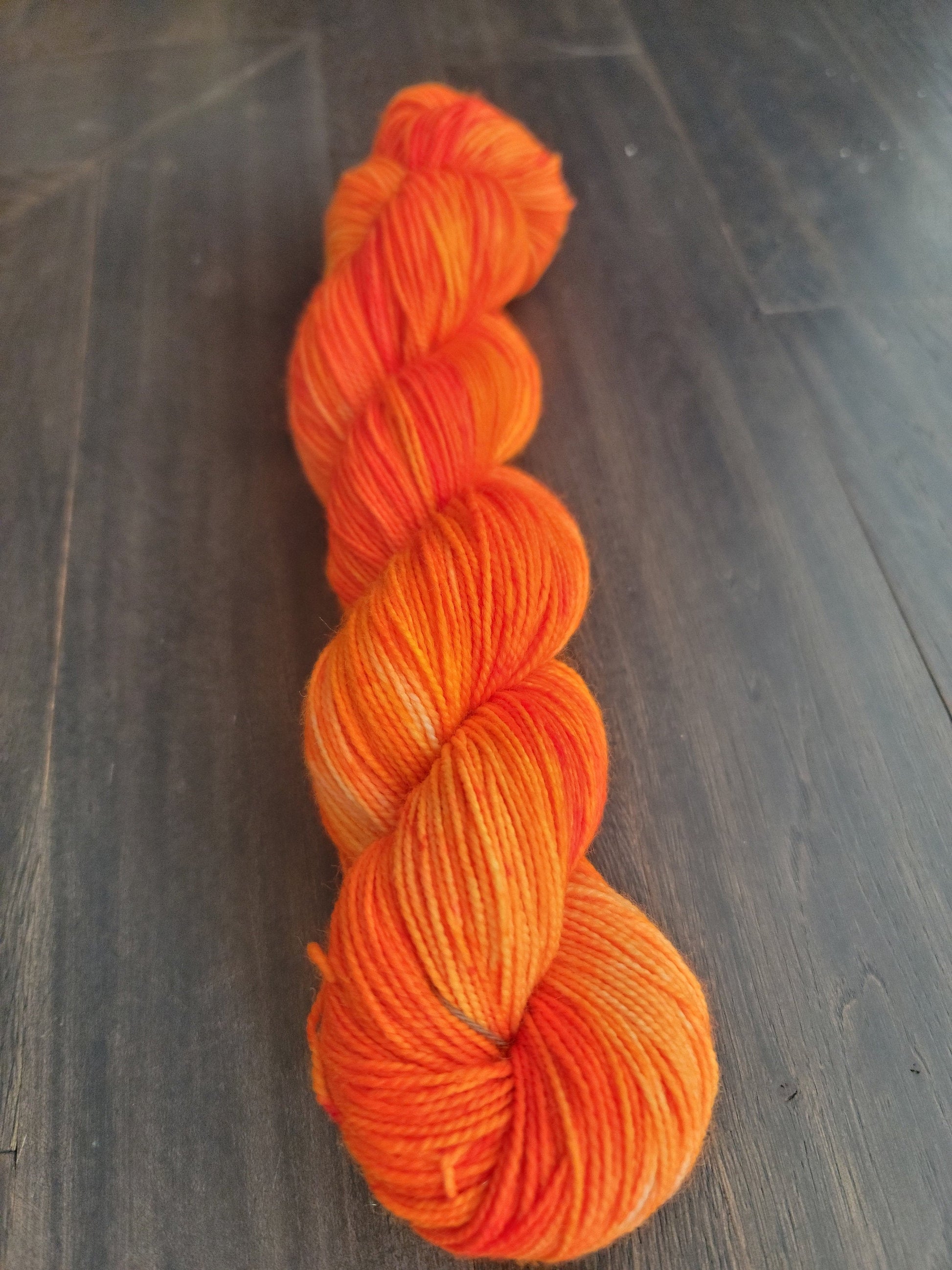 Shocking Chanterelle - Prismatic Fiber Arts