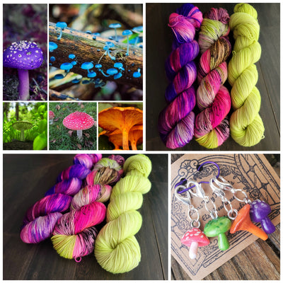 Wild & Wonderful 3 skein kit - Prismatic Fiber Arts