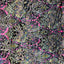 Sur Multicolor Burnout Stretch Velvet Fabric - Prismatic Fiber Arts