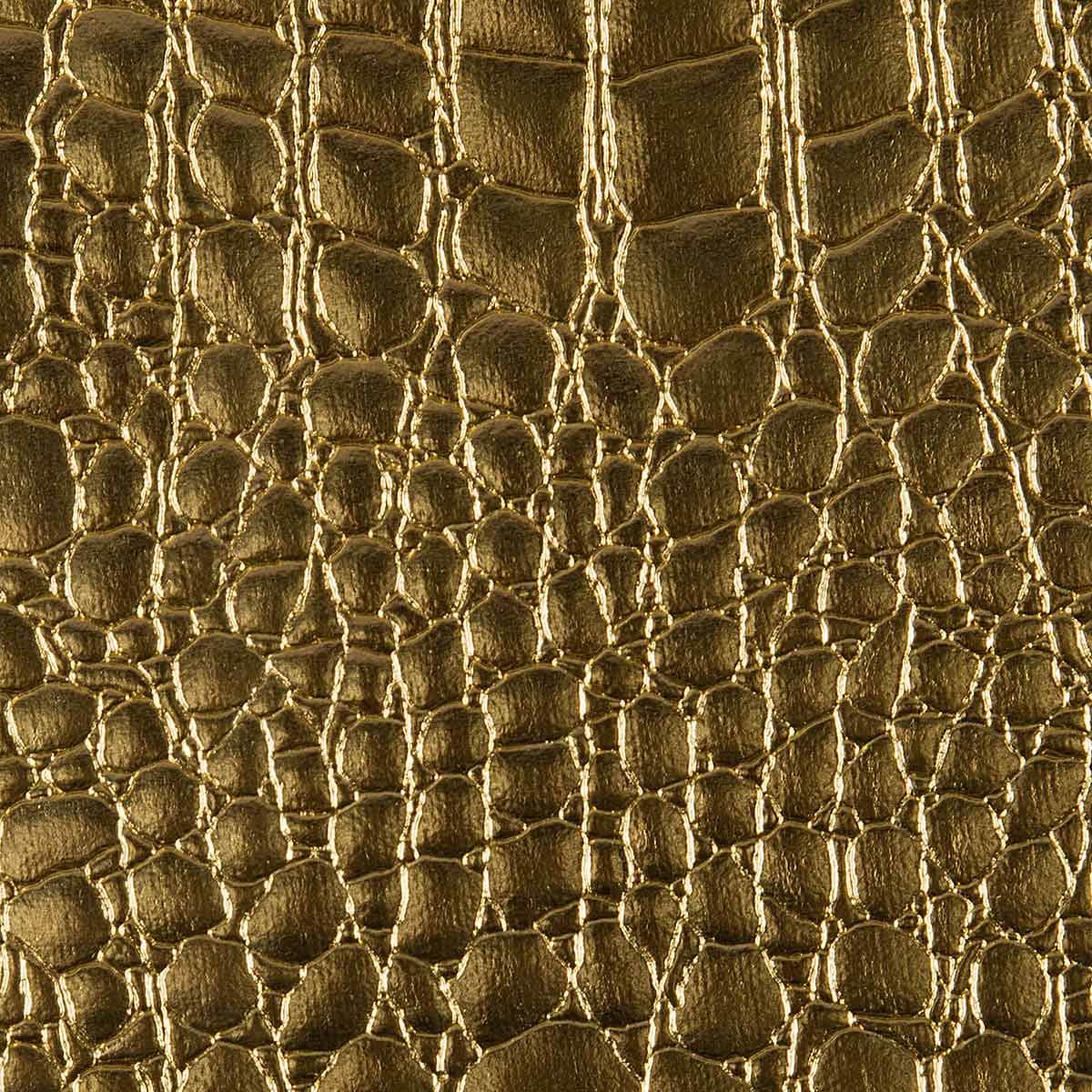 Faux Crocodile Vinyl Fabric - Prismatic Fiber Arts
