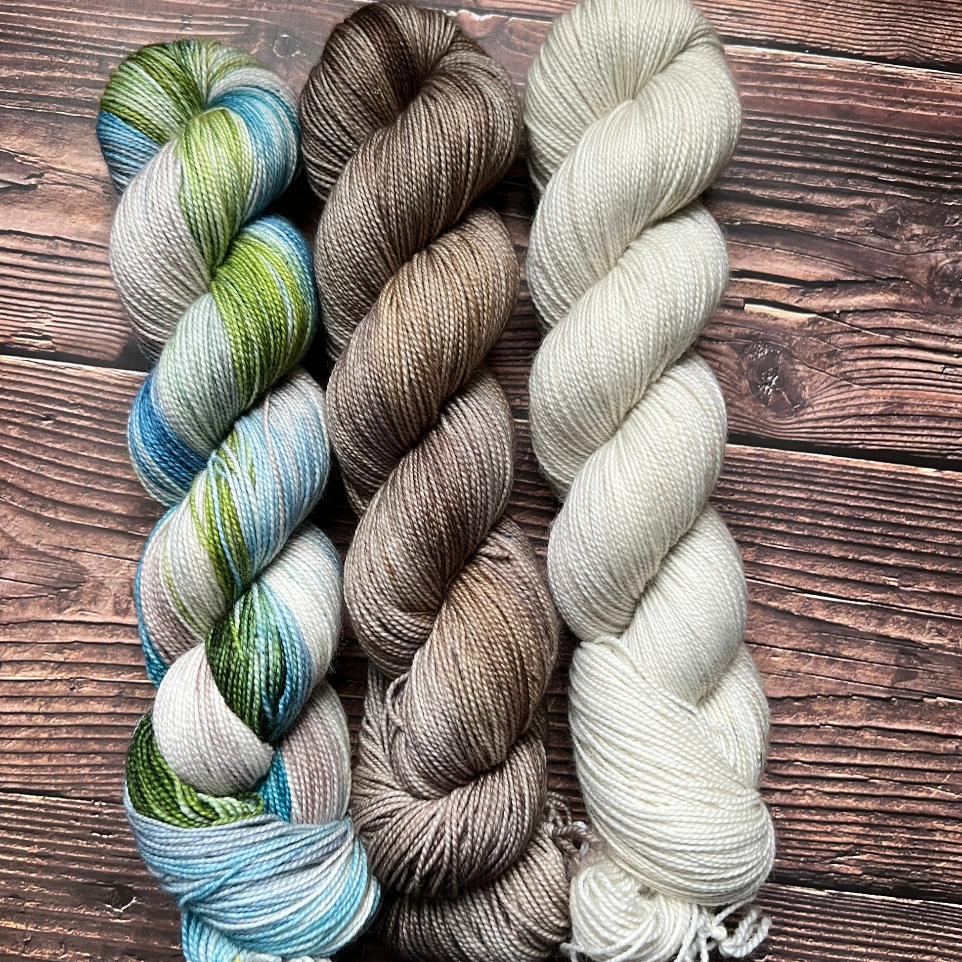 Woolen wild & free 3 skein kits - Prismatic Fiber Arts