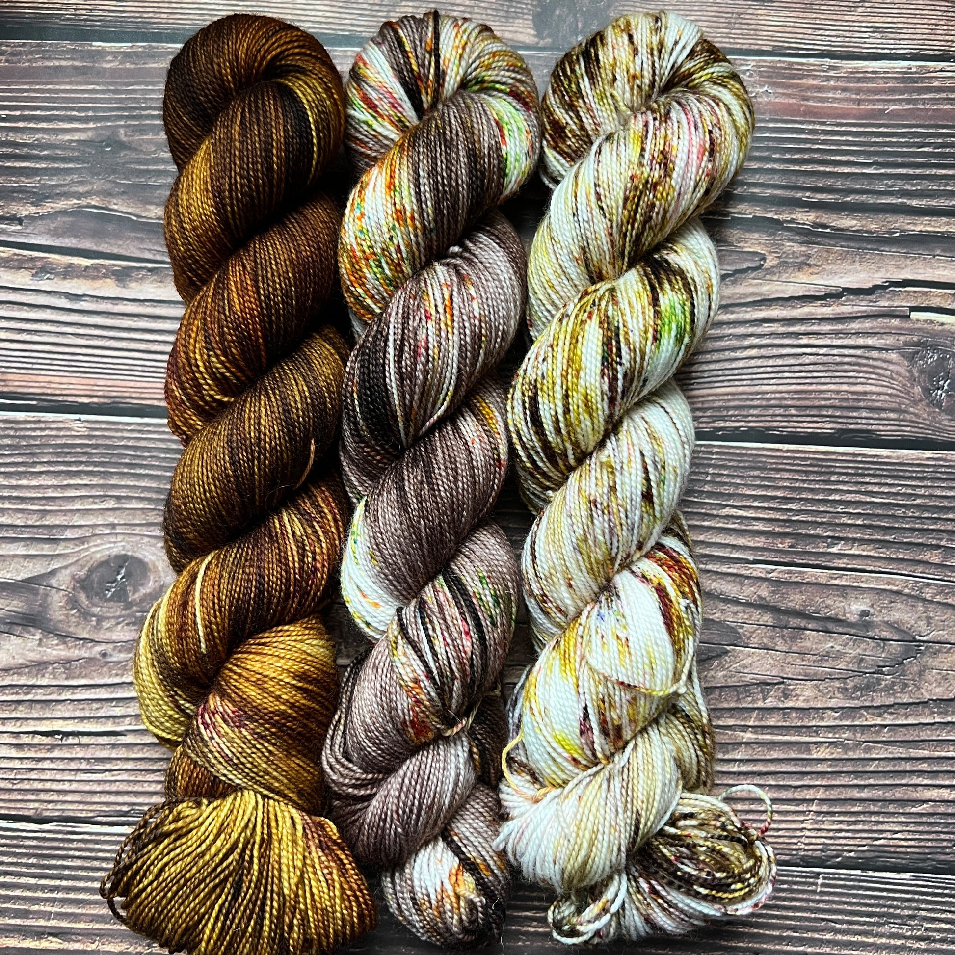 Woolen wild & free 3 skein kits - Prismatic Fiber Arts