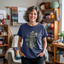 Granny Ghost T-shirt - Prismatic Fiber Arts