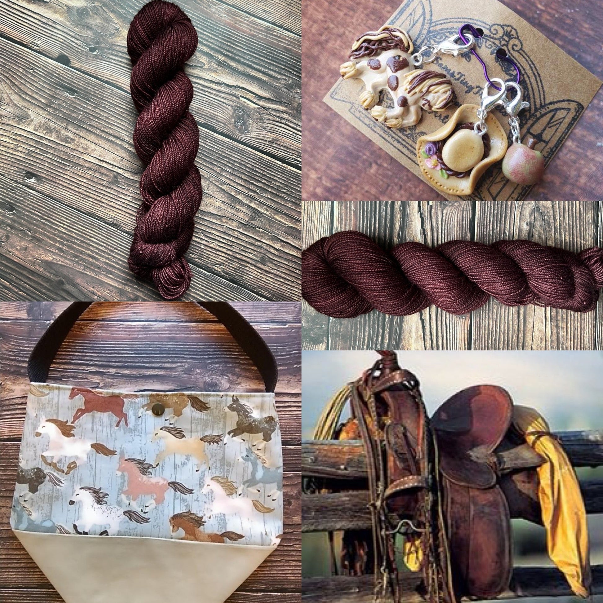 Weathered Saddle - Prismatic Fiber Arts