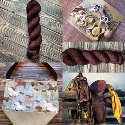 Weathered Saddle - Prismatic Fiber Arts