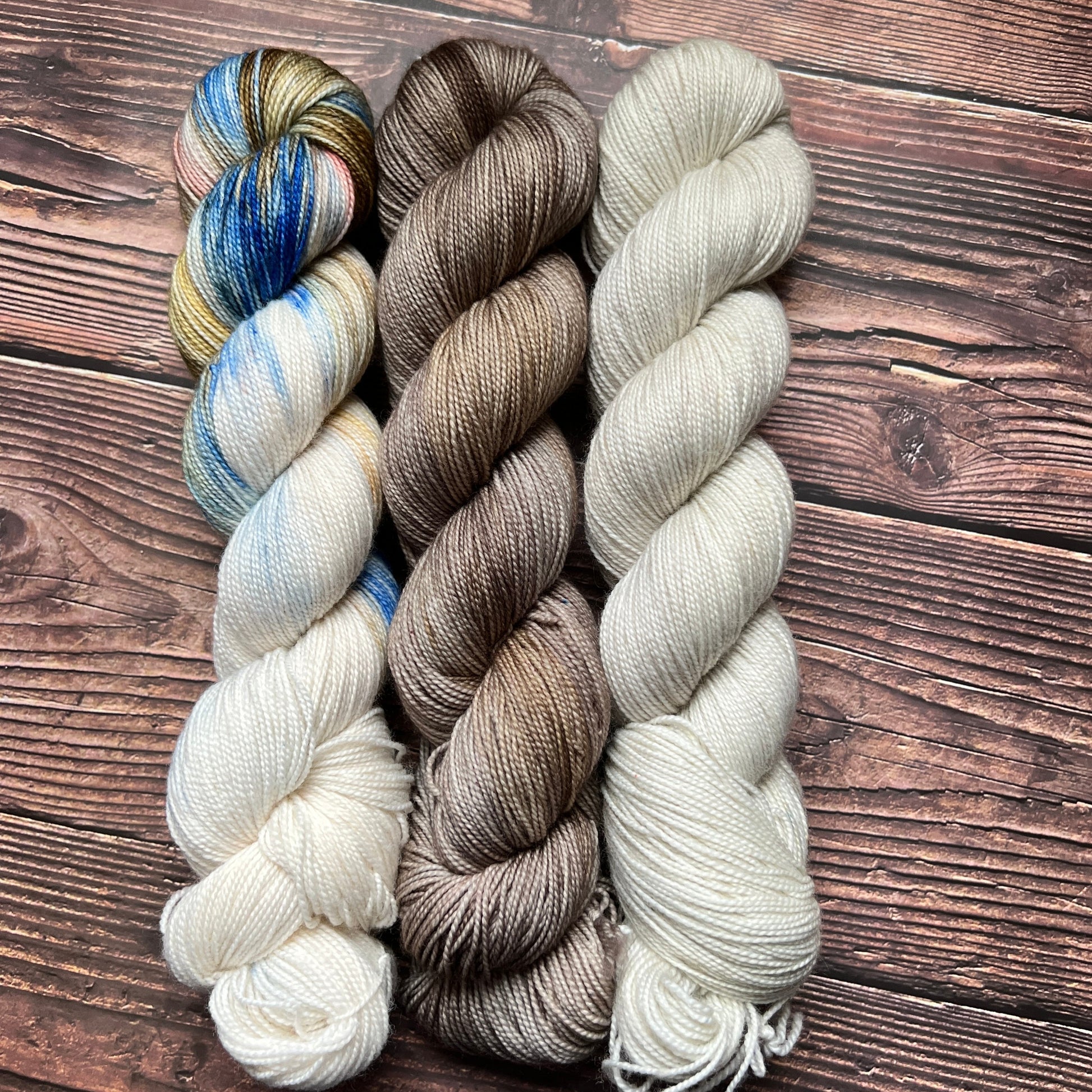Woolen wild & free 3 skein kits - Prismatic Fiber Arts