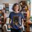 Knitting Because murder is wrong T-shirt - Prismatic Fiber Arts