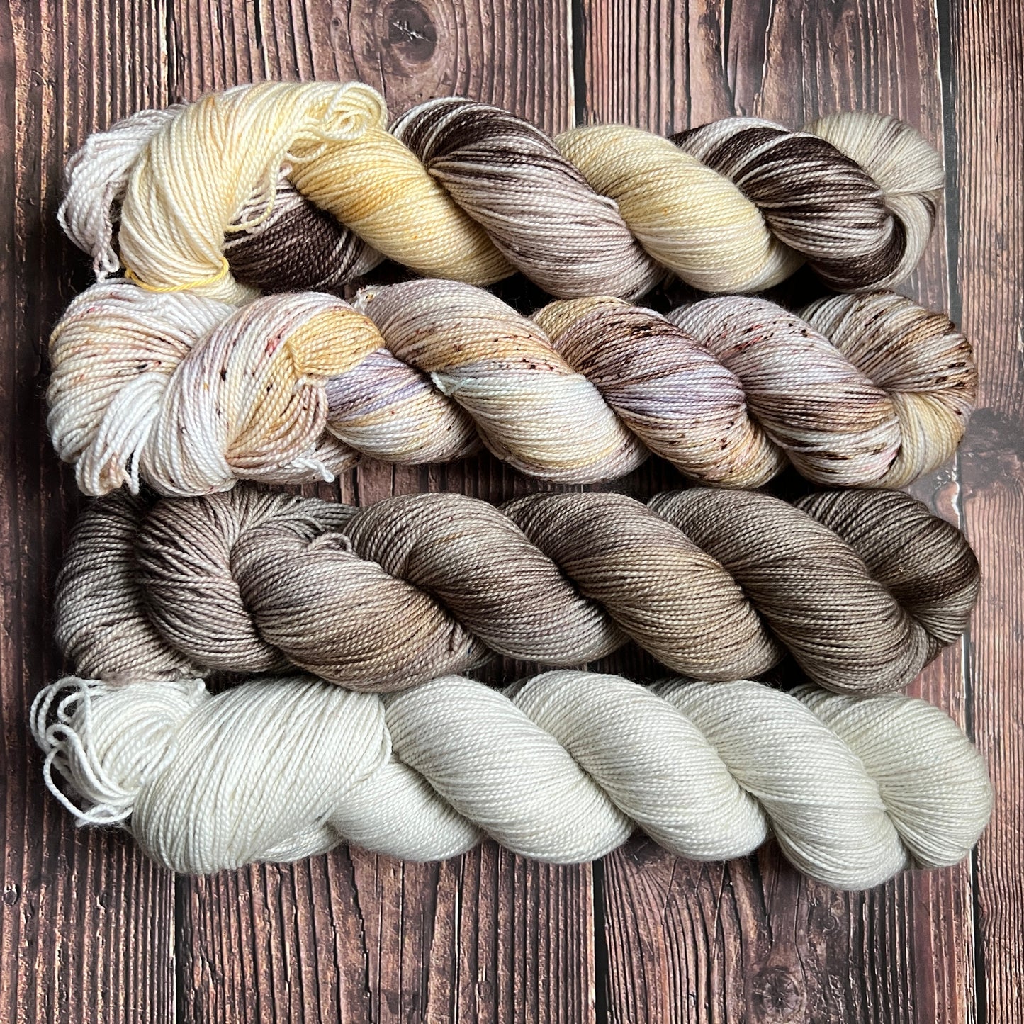 Woolen wild & free 4 skein kit - Prismatic Fiber Arts