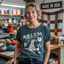 Salem Crocheting T-shirt - Prismatic Fiber Arts