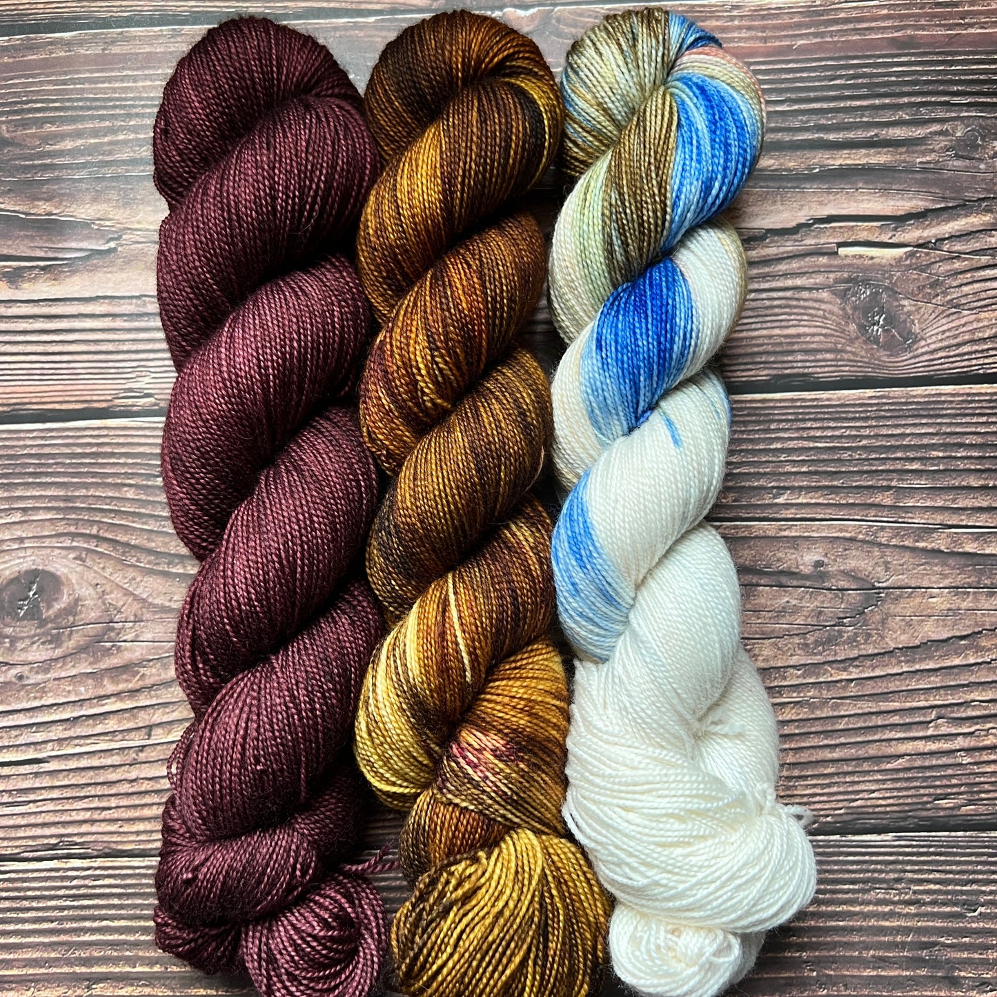 Woolen wild & free 3 skein kits - Prismatic Fiber Arts