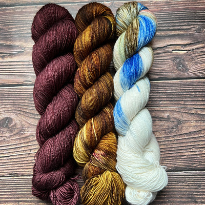 Woolen wild & free 3 skein kits - Prismatic Fiber Arts