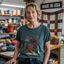 Raven & Rose Threads T-shirt - Prismatic Fiber Arts
