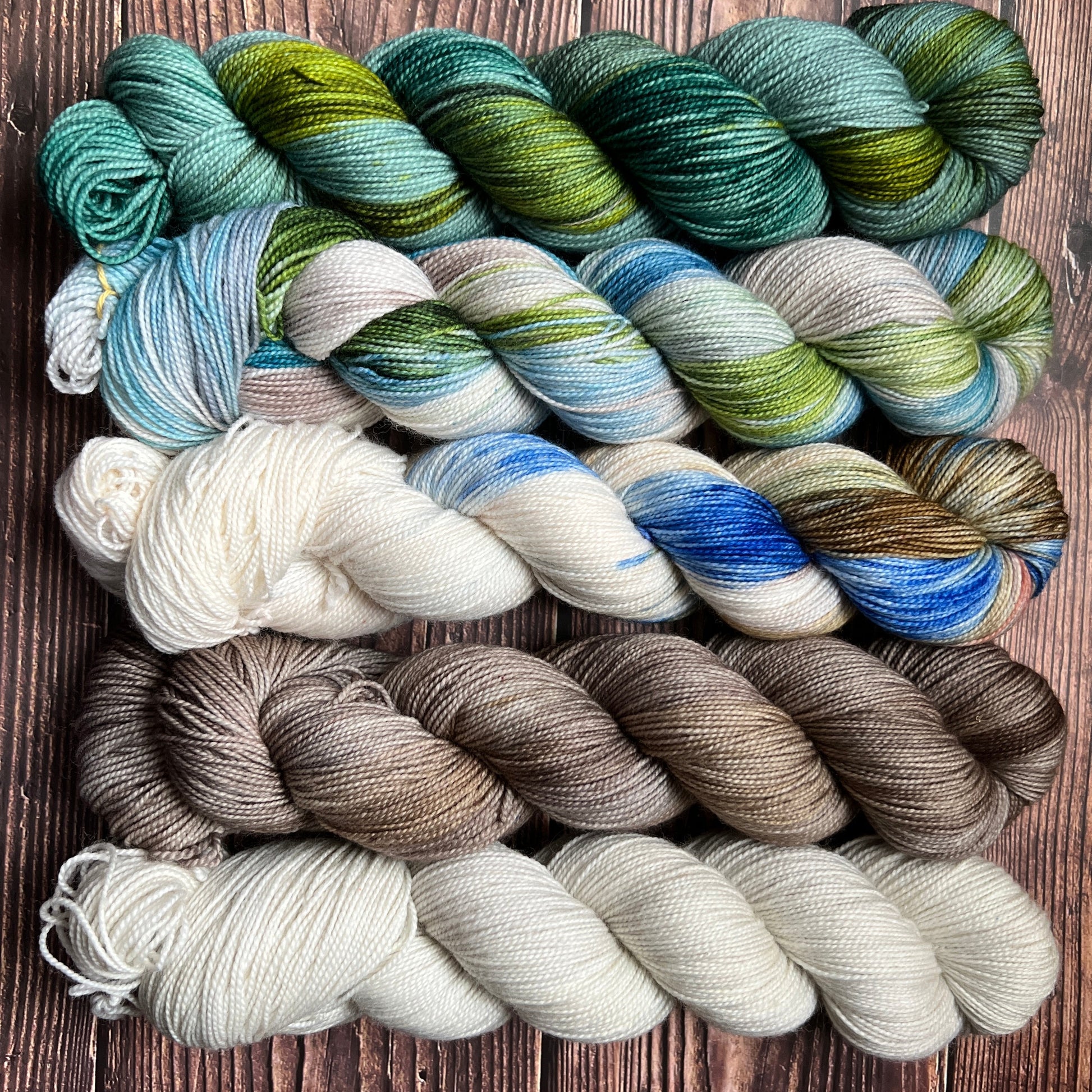 Woolen Wild & Free 5 skein kits - Prismatic Fiber Arts