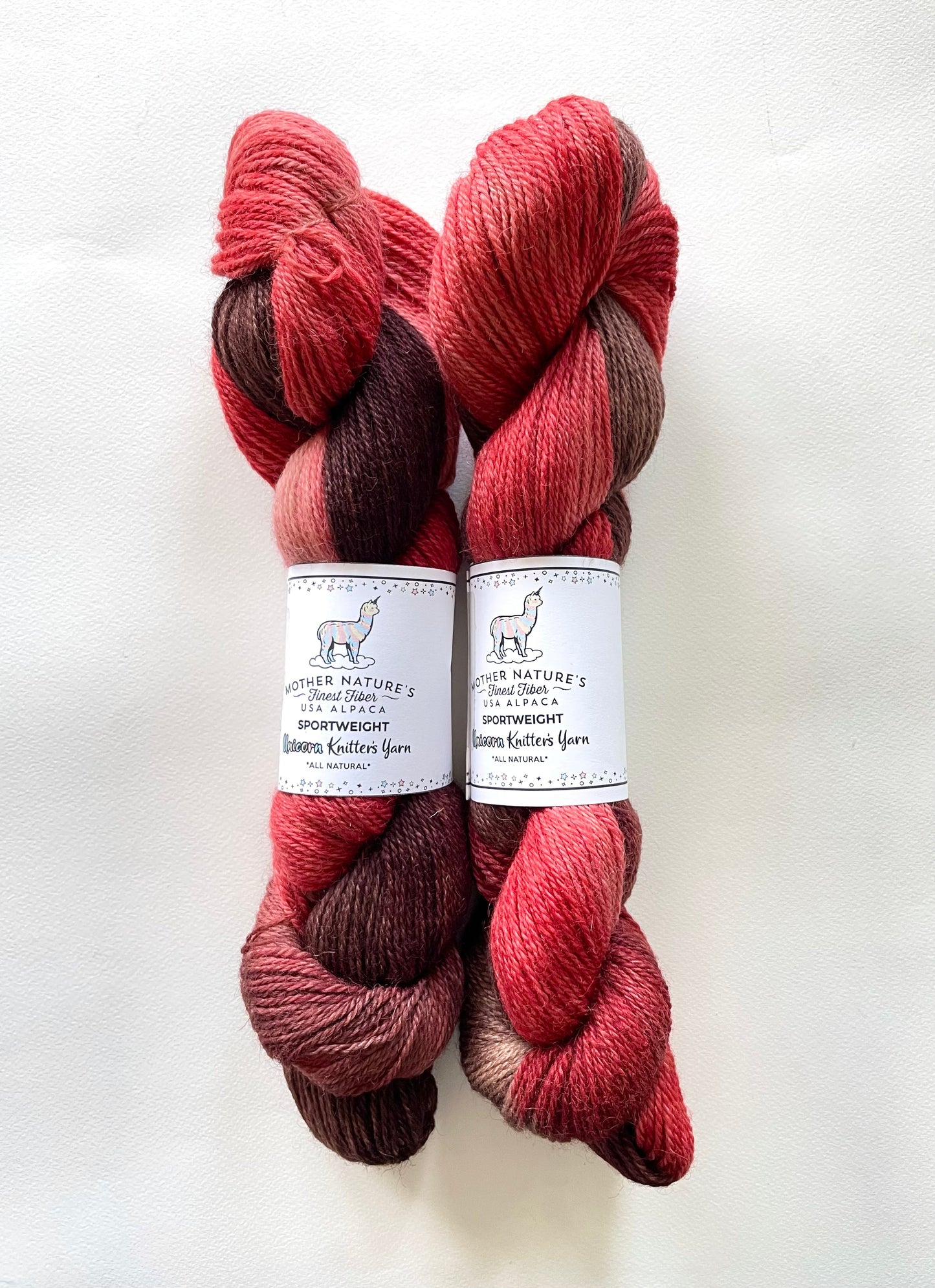 Sport Alpaca & Merino Hand Painted Yarn - Prismatic Fiber Arts