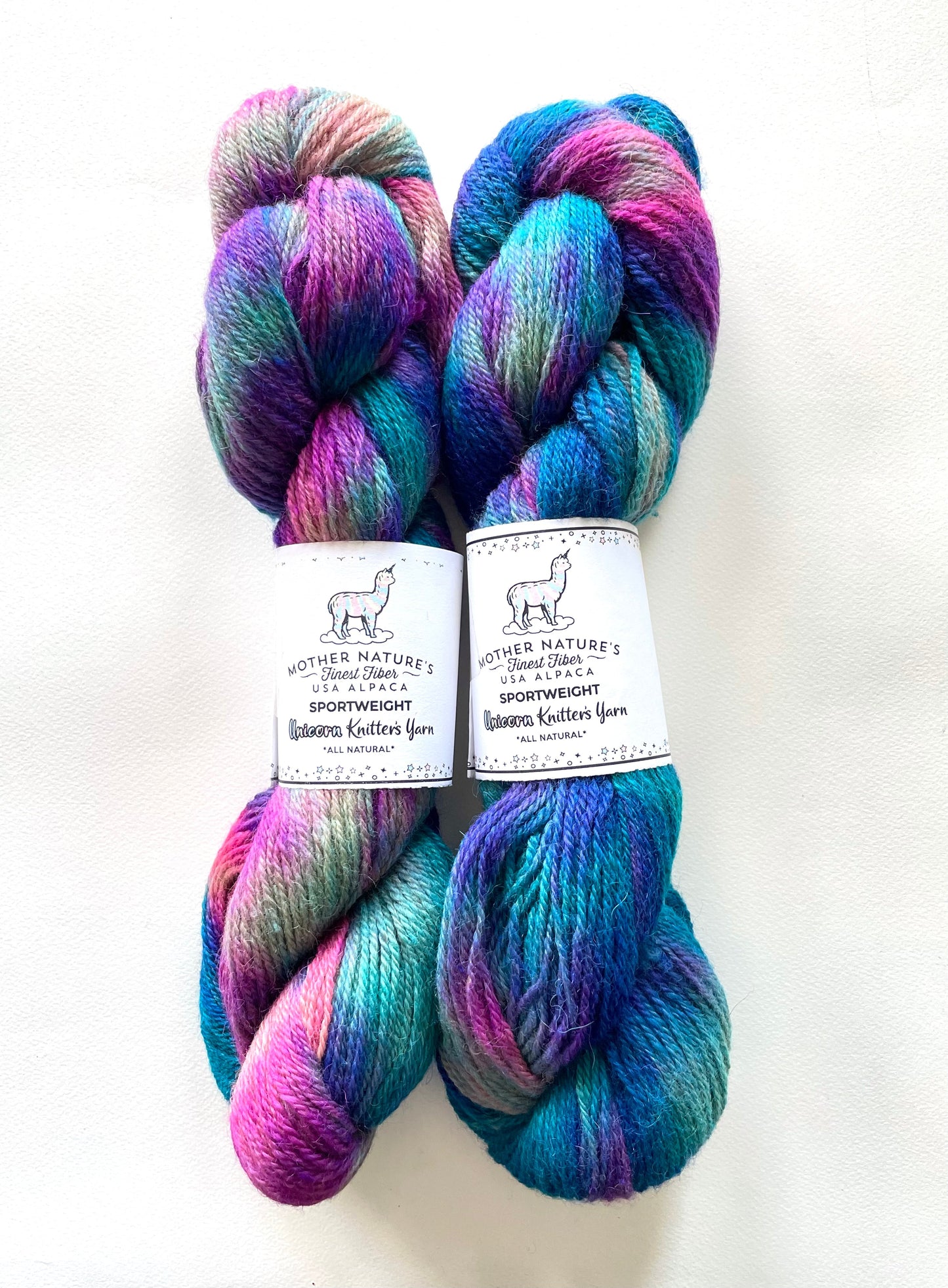 Sport Alpaca & Merino Hand Painted Yarn - Prismatic Fiber Arts
