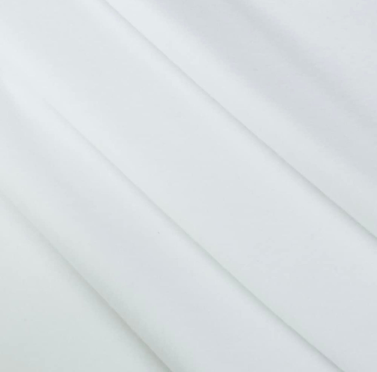 Premium White Sweatshirt Fleece Fabric – 70" Wide, 20 Oz - Prismatic Fiber Arts