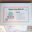 It's Not Me It's You - Snarky Retro Cross Stitch Kit by Room for Calm - Prismatic Fiber Arts