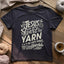 Jesus And Yarn T-shirt - Prismatic Fiber Arts