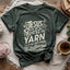 Jesus And Yarn T-shirt - Prismatic Fiber Arts