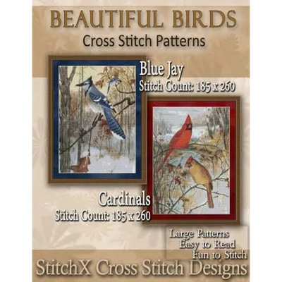 Beautiful Birds Cross Stitch Patterns