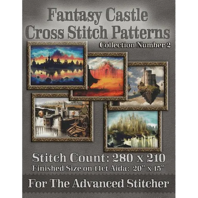 Fantasy Castle Cross Stitch Patterns: Collection Number 2
