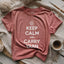 Keep Calm Carry Yarn T-shirt - Prismatic Fiber Arts