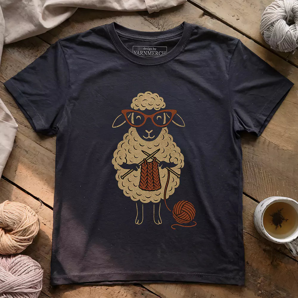 Knit Happens T-shirt - Prismatic Fiber Arts