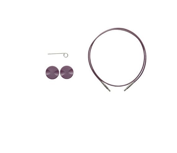 Purple Single Pack Interchangeable Cable - Prismatic Fiber Arts